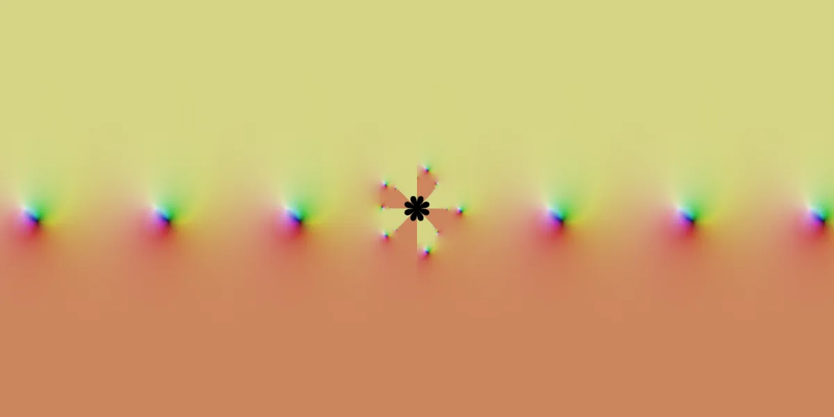 A piece of fractal art produced by FractalPane.