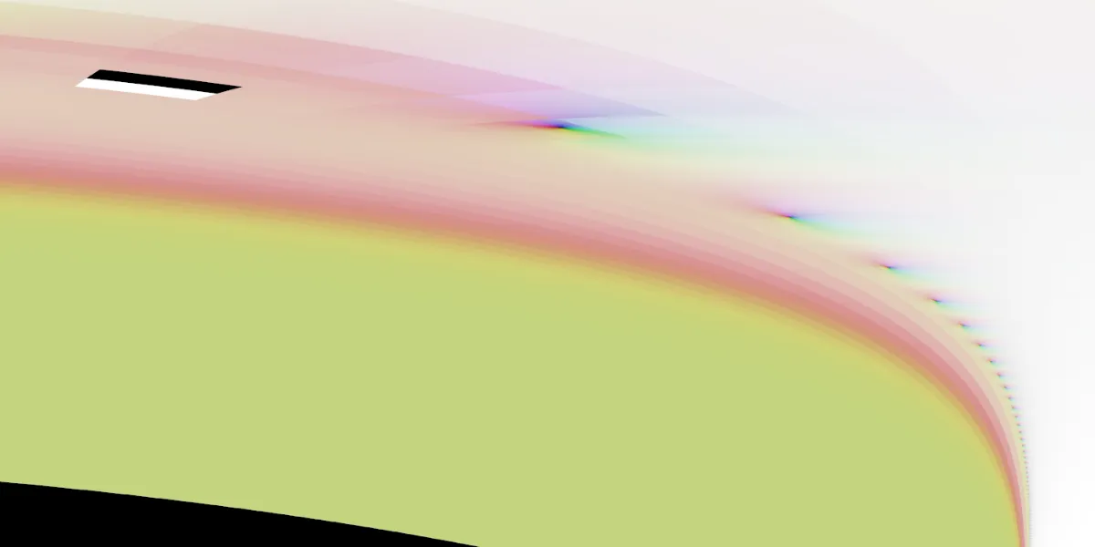 A piece of fractal art produced by FractalPane.