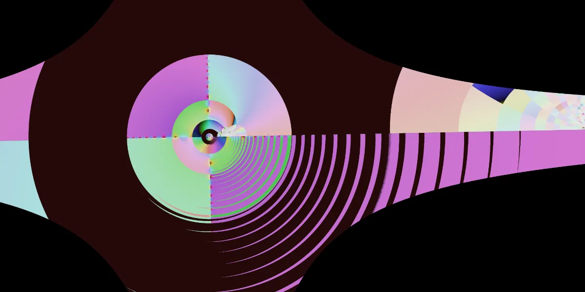 A piece of fractal art produced by FractalPane.