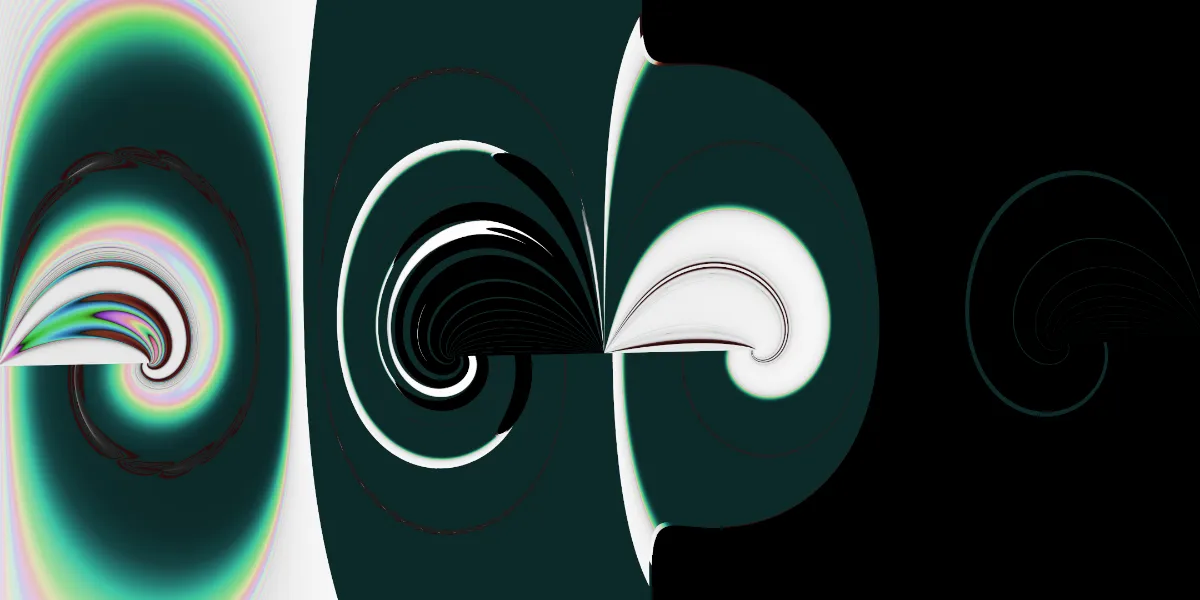 A piece of fractal art produced by FractalPane.