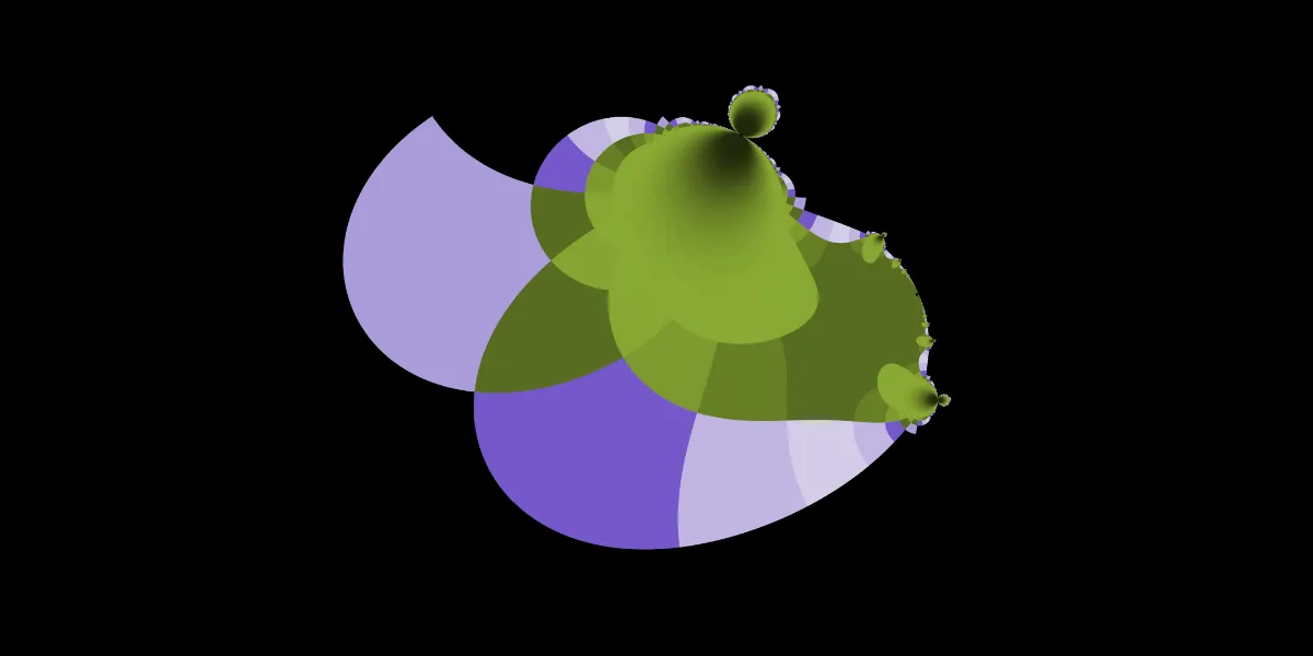 A piece of fractal art produced by FractalPane.