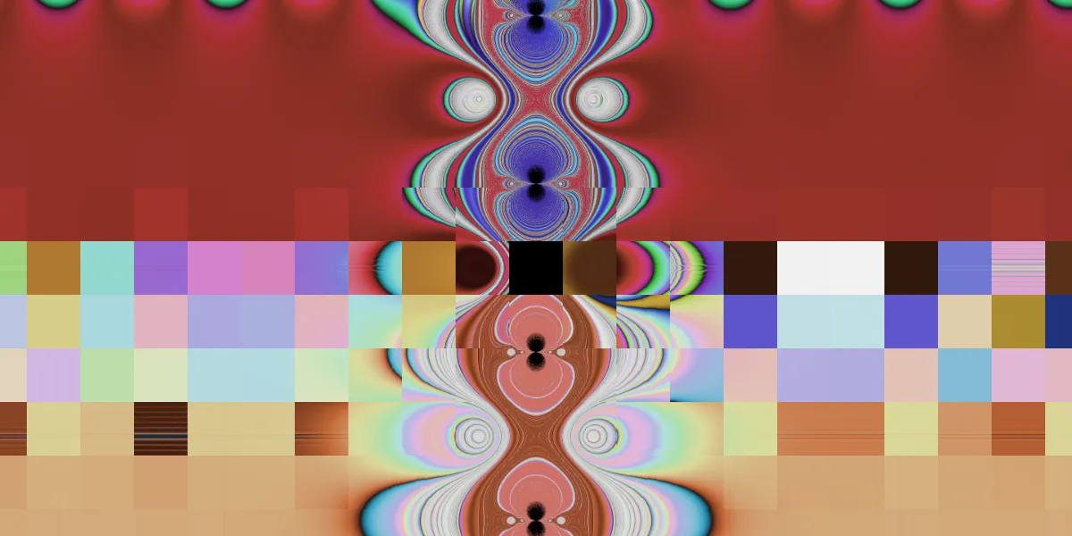 A piece of fractal art produced by FractalPane.