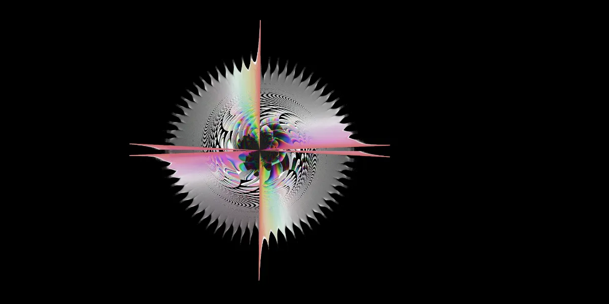 A piece of fractal art produced by FractalPane.