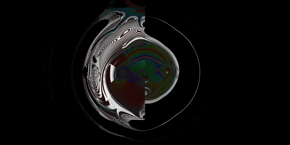 A piece of fractal art produced by FractalPane.