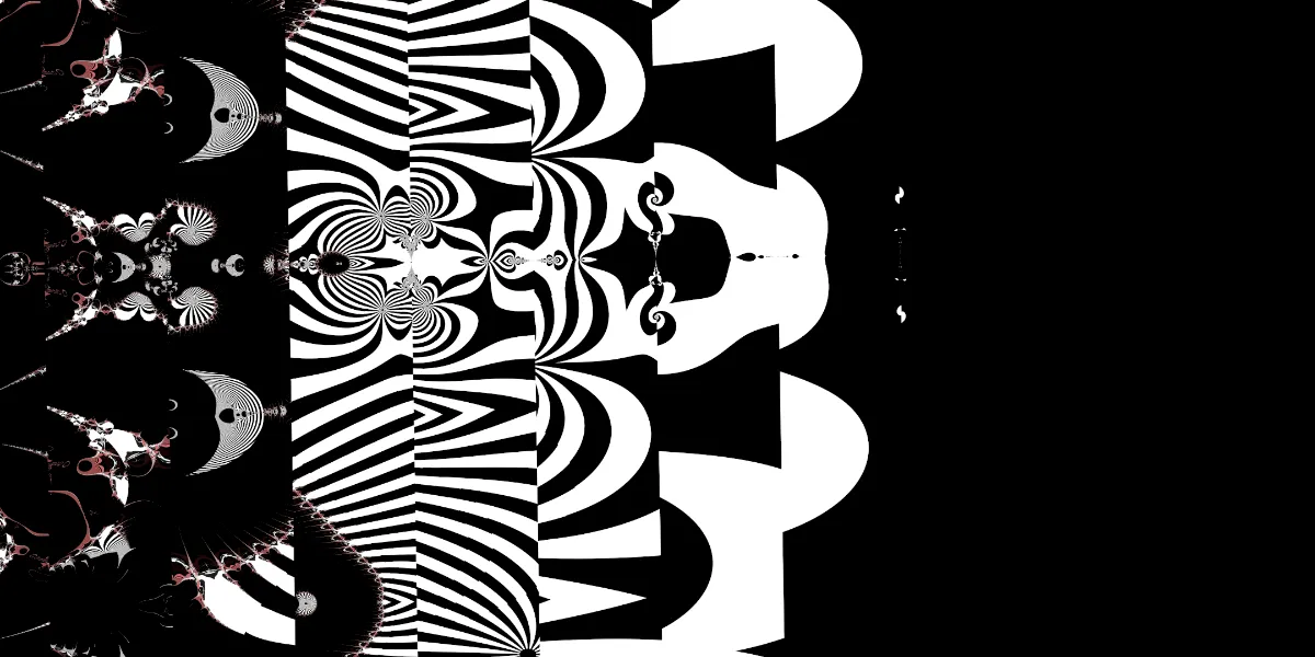 A piece of fractal art produced by FractalPane.