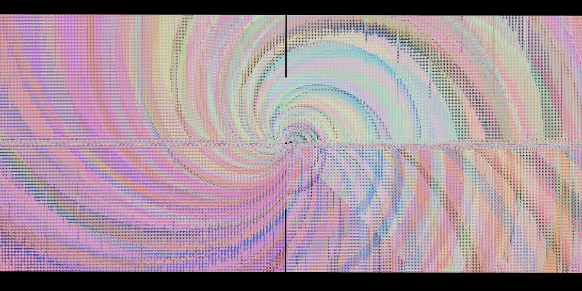 A piece of fractal art produced by FractalPane.