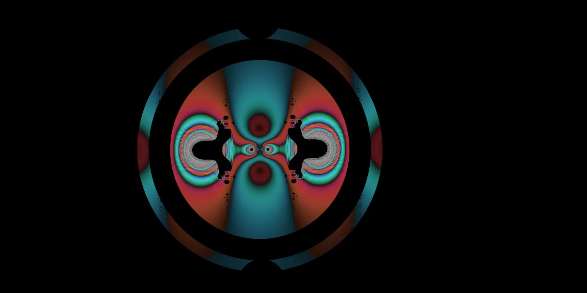 A piece of fractal art produced by FractalPane.
