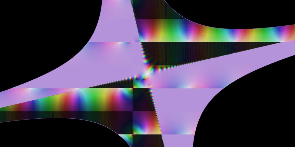 A piece of fractal art produced by FractalPane.