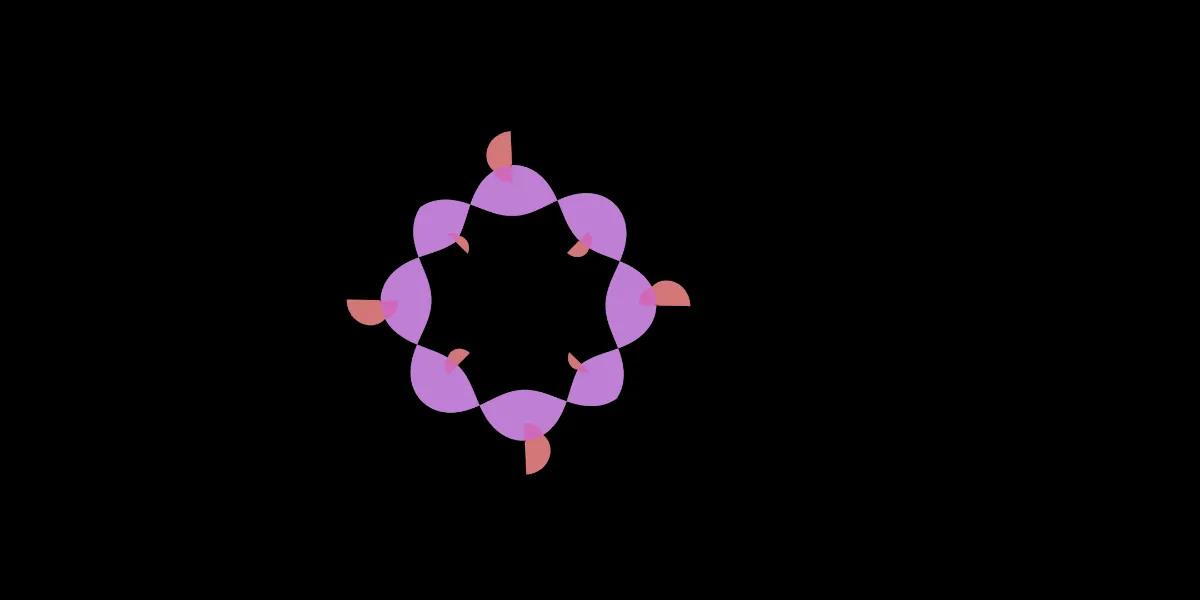 A piece of fractal art produced by FractalPane.