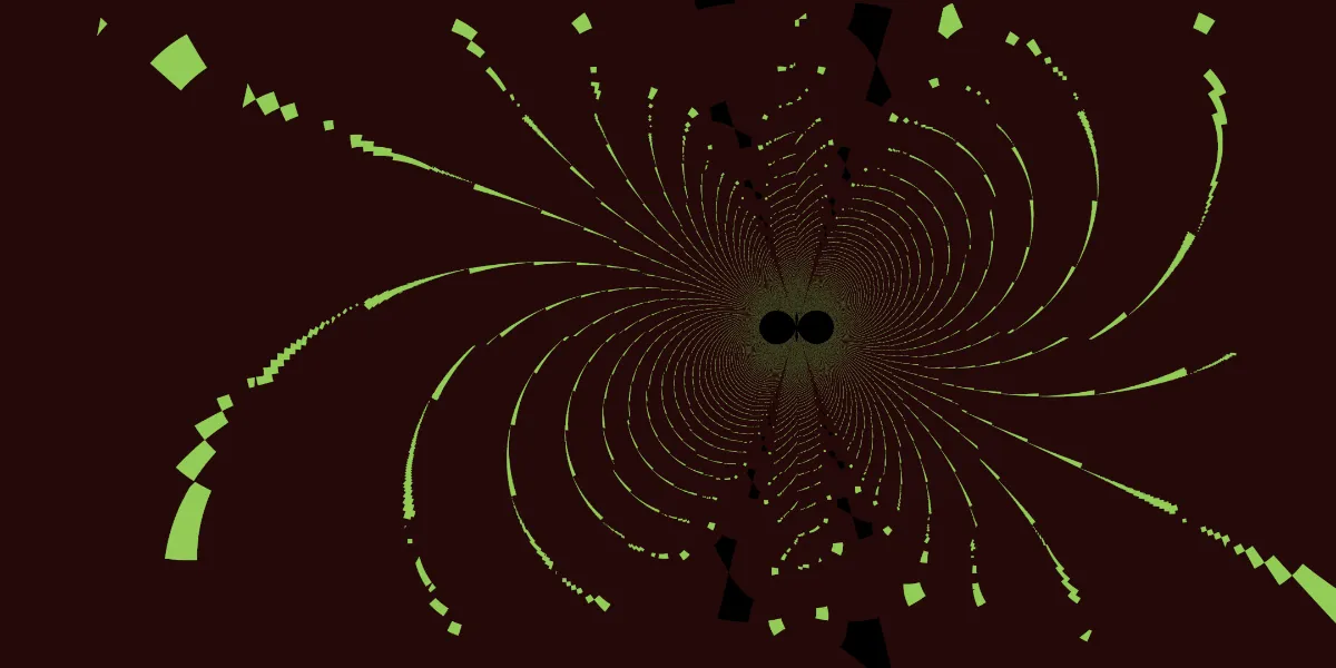 A piece of fractal art produced by FractalPane.