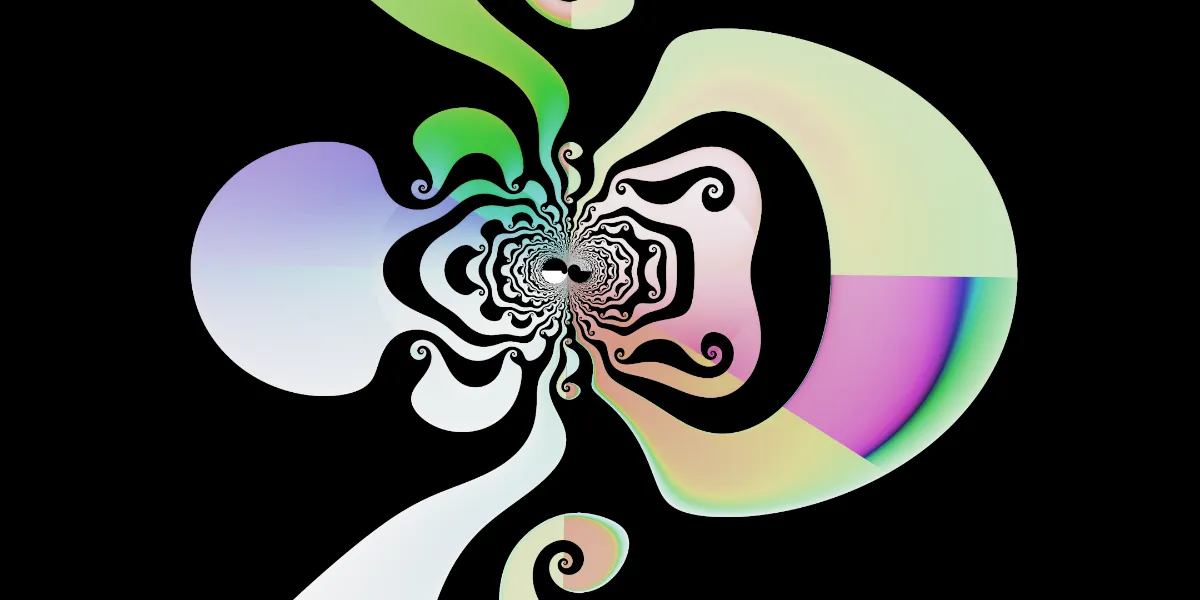 A piece of fractal art produced by FractalPane.