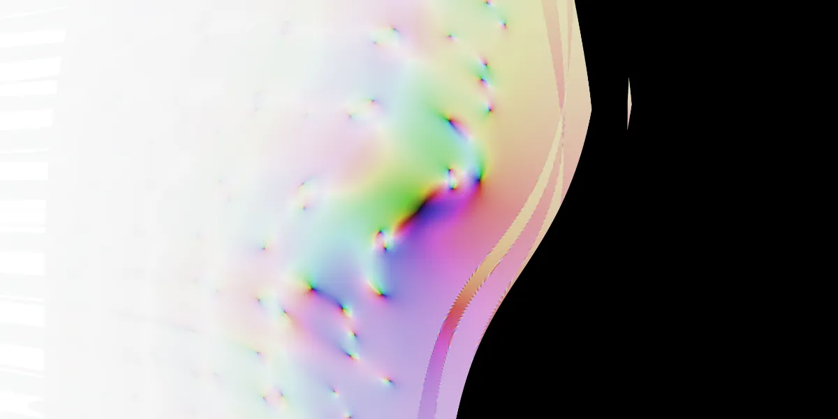 A piece of fractal art produced by FractalPane.