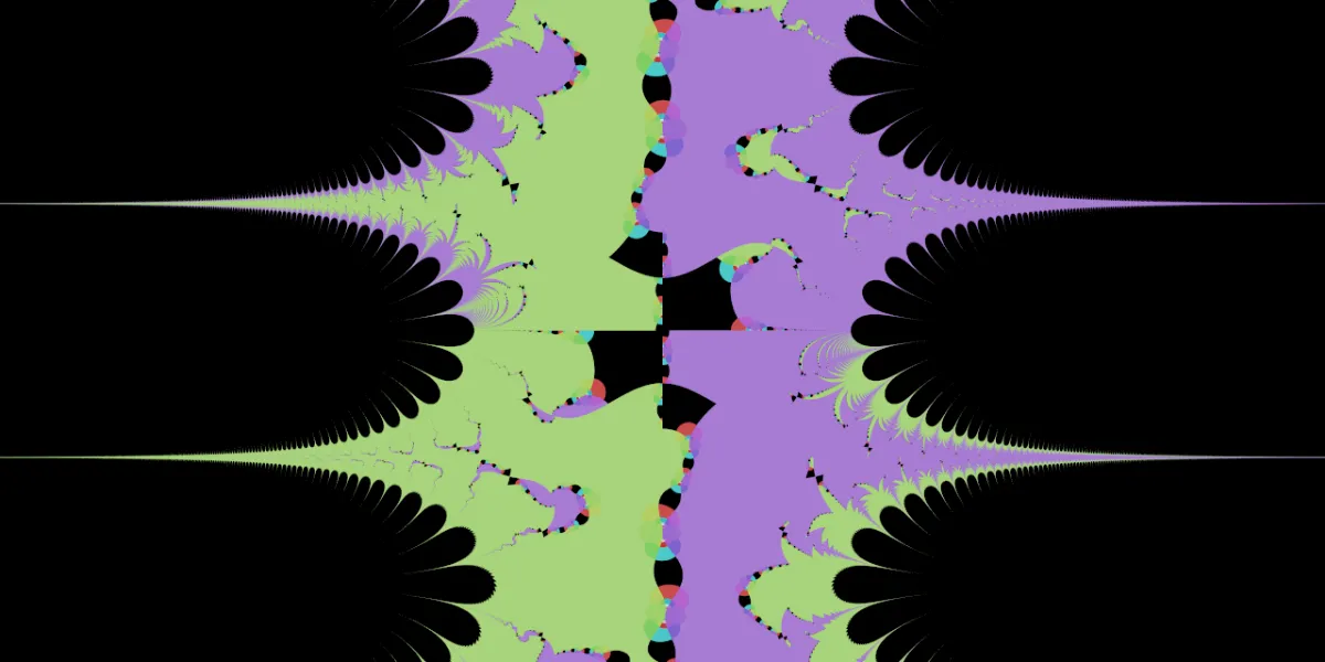 A piece of fractal art produced by FractalPane.