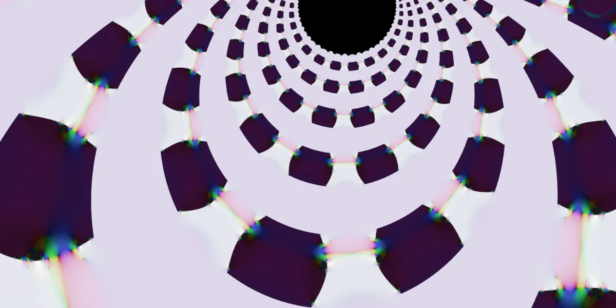 A piece of fractal art produced by FractalPane.