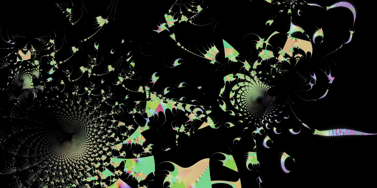 A piece of fractal art produced by FractalPane.