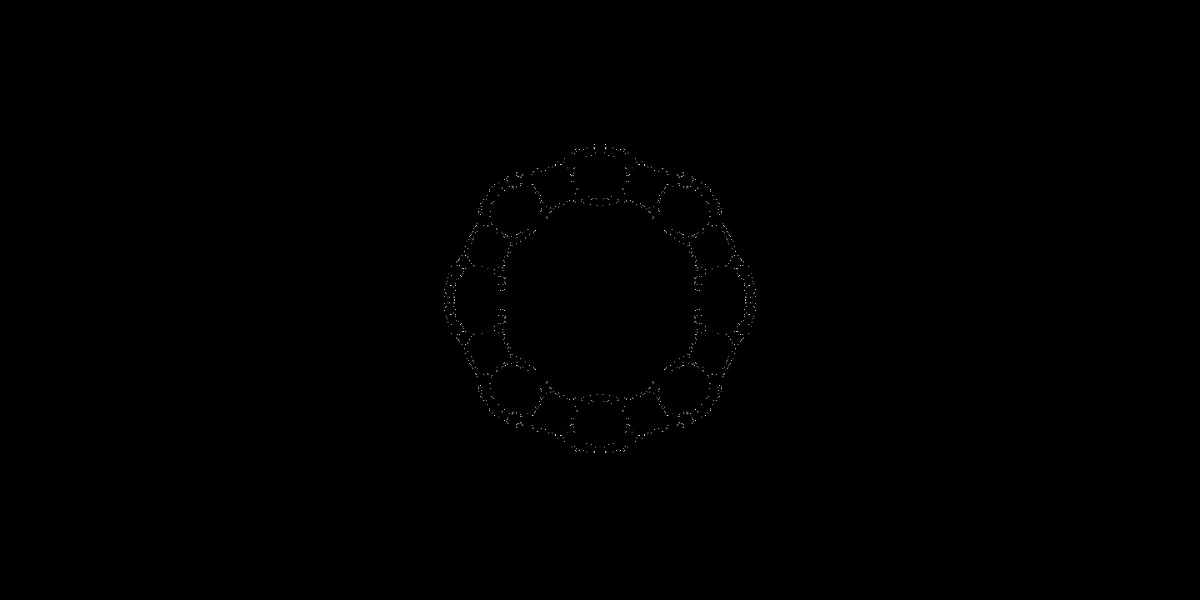 A piece of fractal art produced by FractalPane.
