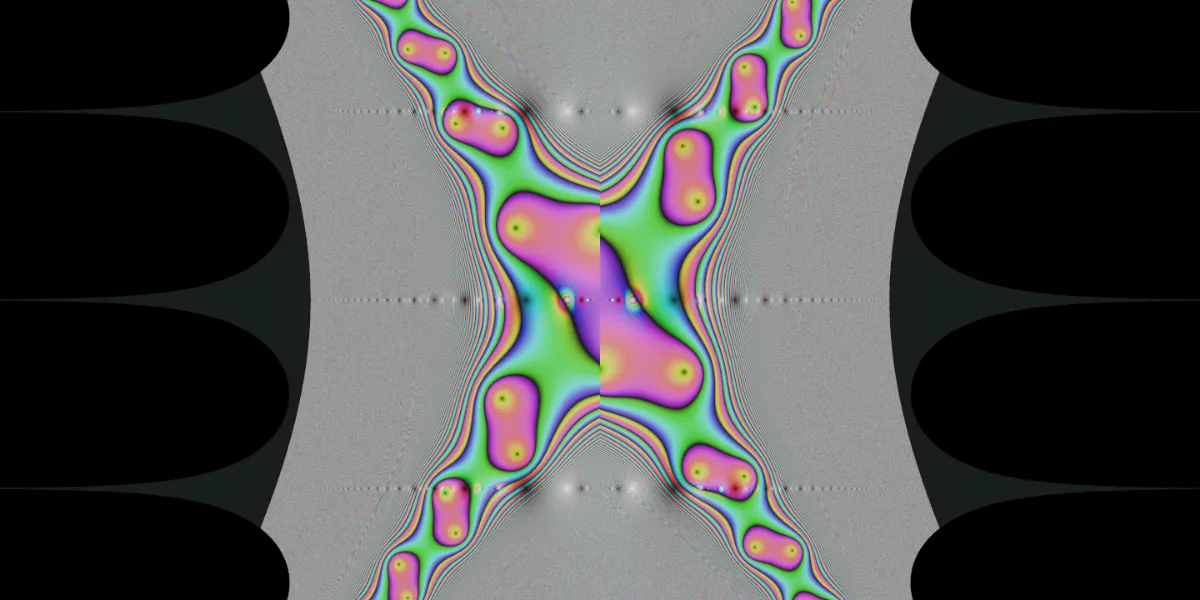 A piece of fractal art produced by FractalPane.
