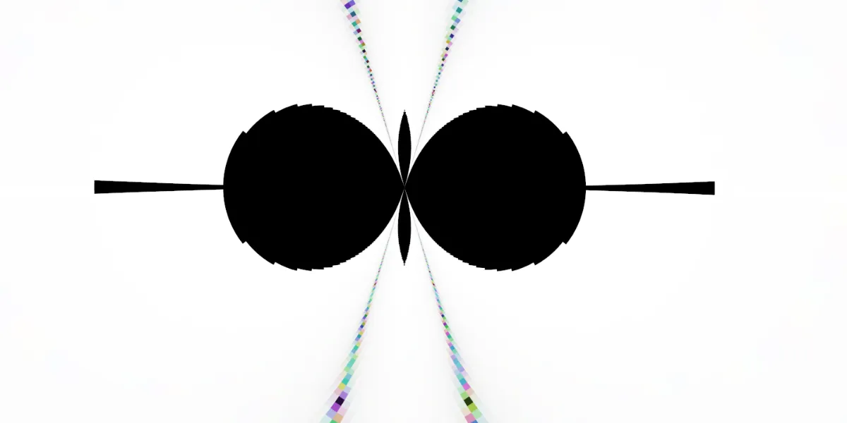 A piece of fractal art produced by FractalPane.