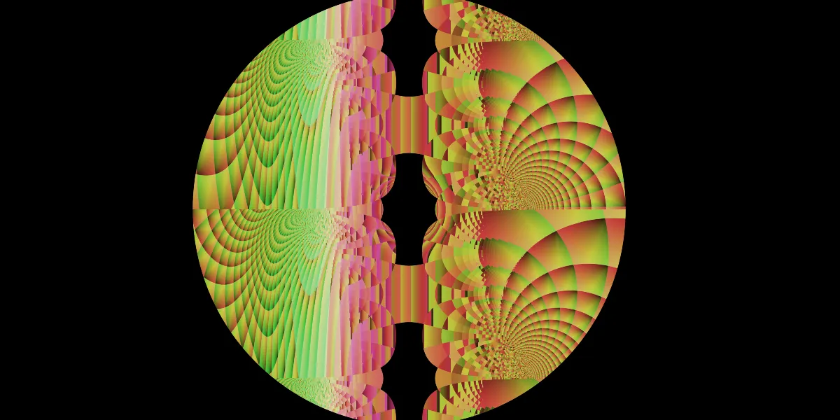 A piece of fractal art produced by FractalPane.