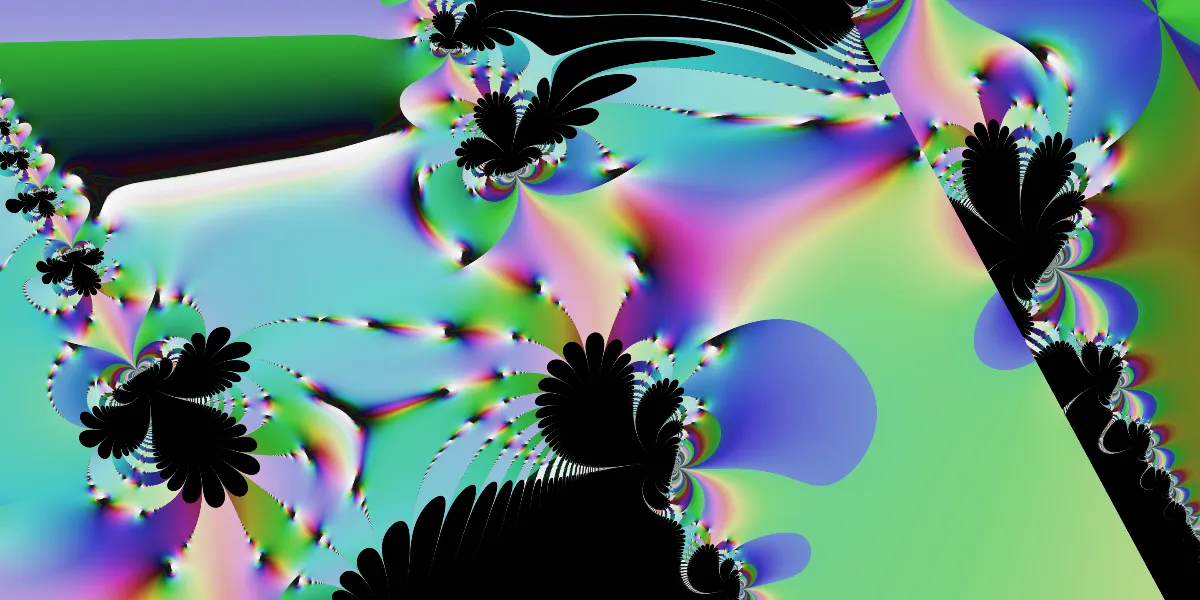 A piece of fractal art produced by FractalPane.