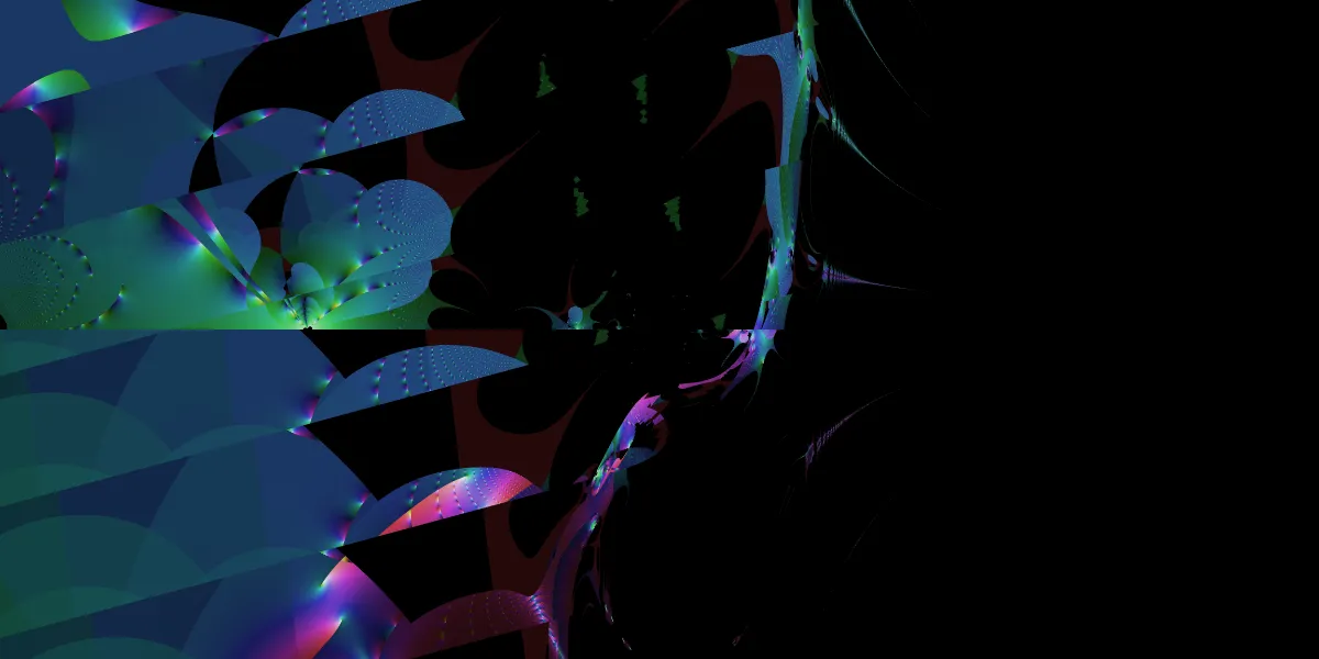 A piece of fractal art produced by FractalPane.