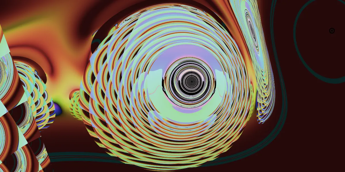 A piece of fractal art produced by FractalPane.