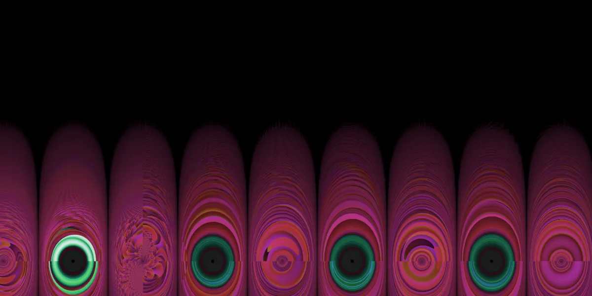 A piece of fractal art produced by FractalPane.