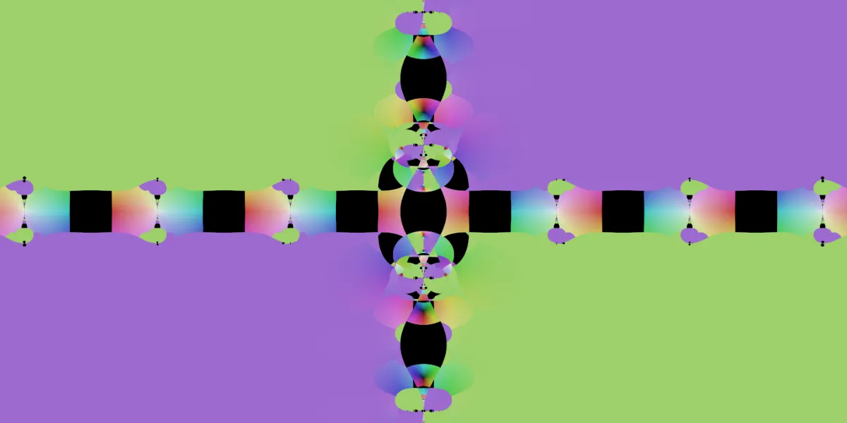 A piece of fractal art produced by FractalPane.