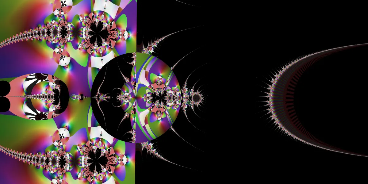 A piece of fractal art produced by FractalPane.
