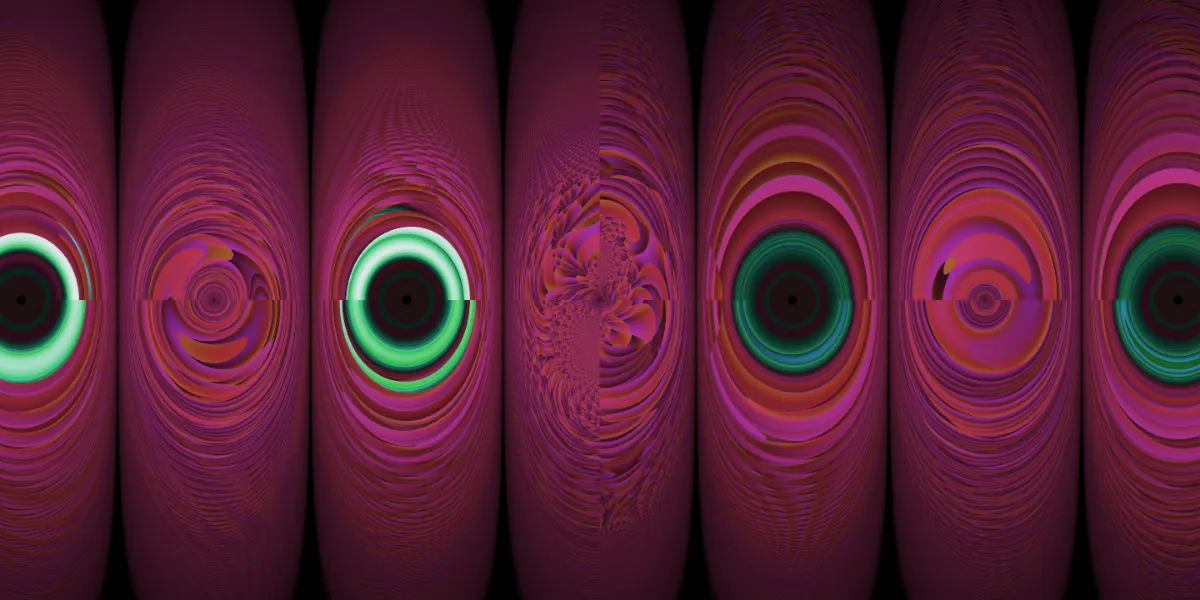 A piece of fractal art produced by FractalPane.