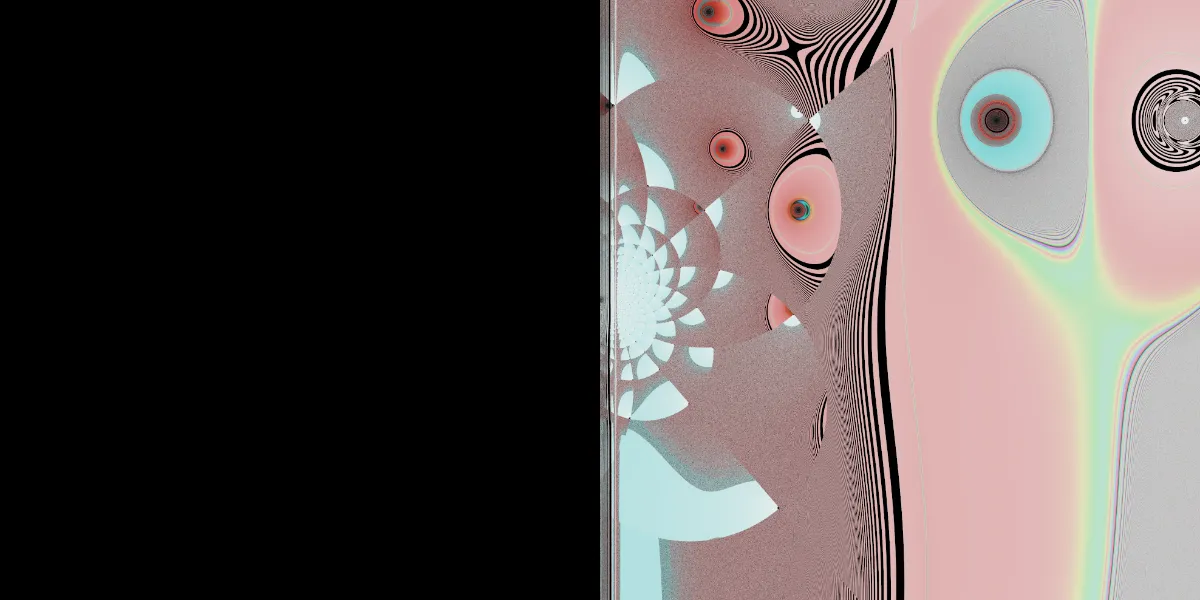 A piece of fractal art produced by FractalPane.