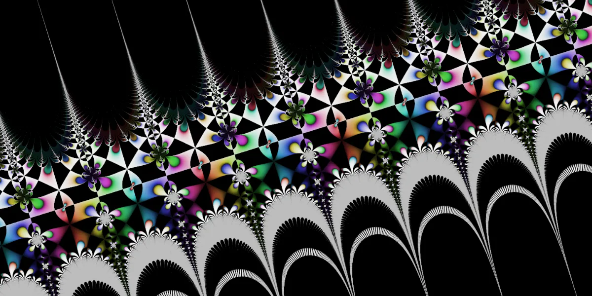 A piece of fractal art produced by FractalPane.