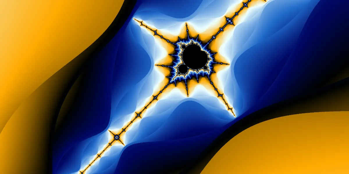 A piece of fractal art produced by FractalPane.