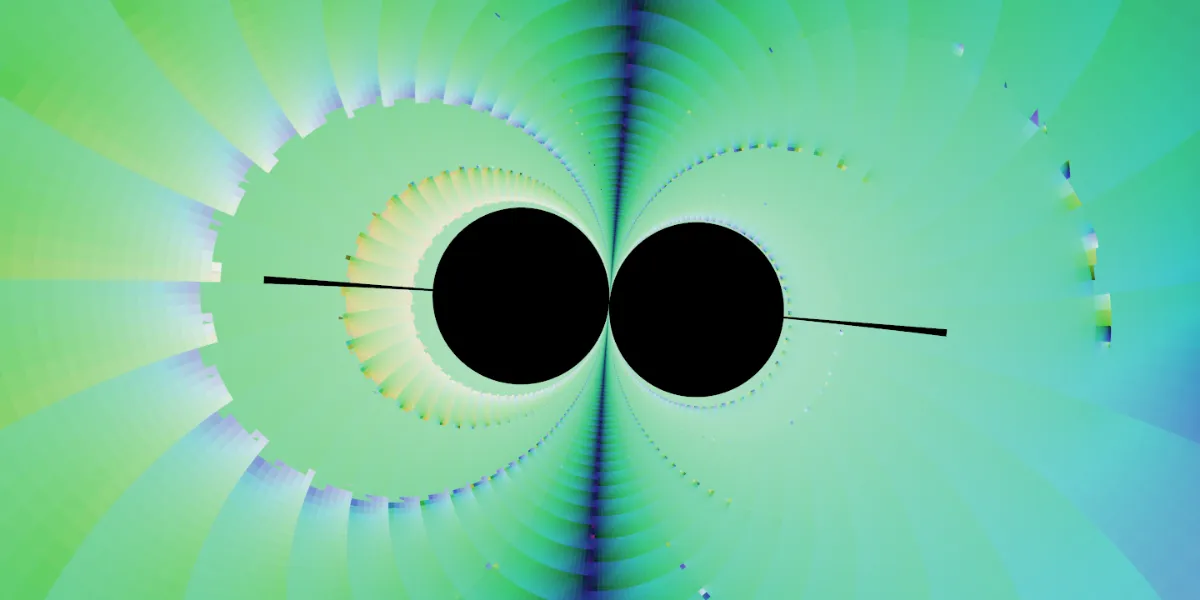 A piece of fractal art produced by FractalPane.