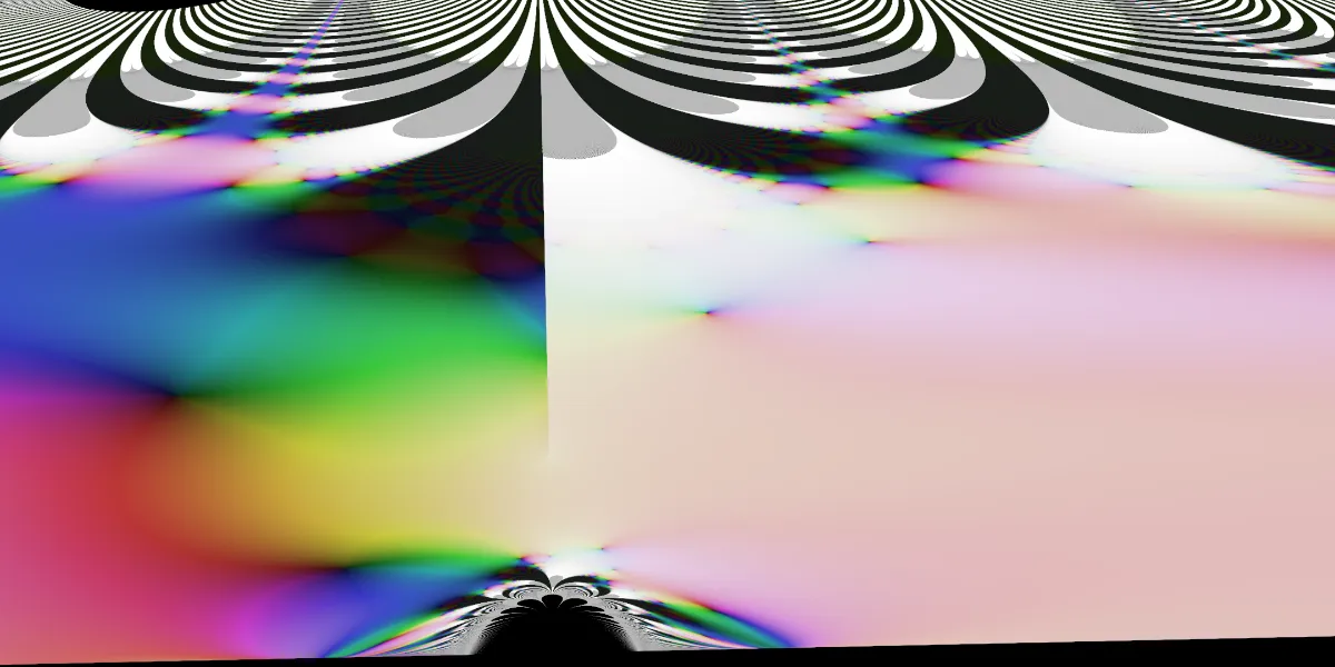 A piece of fractal art produced by FractalPane.
