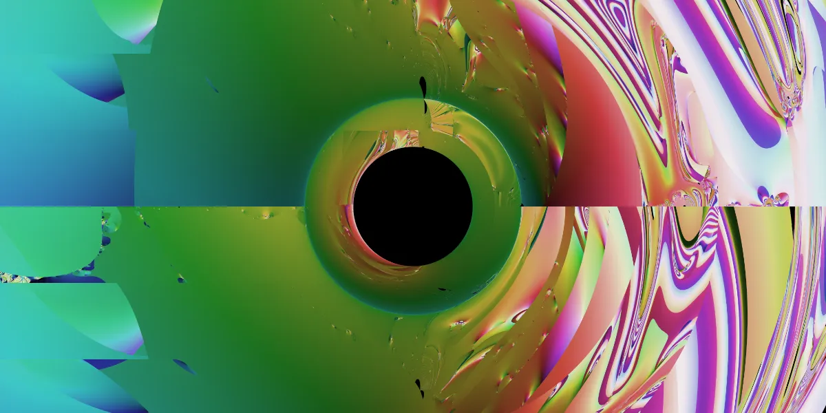 A piece of fractal art produced by FractalPane.