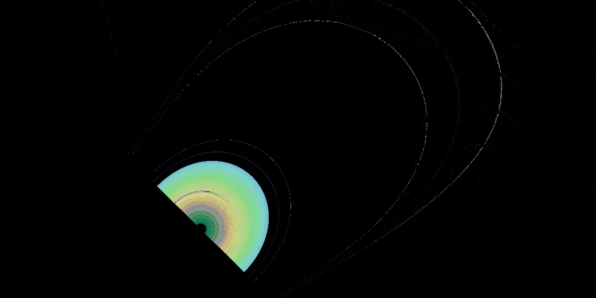 A piece of fractal art produced by FractalPane.