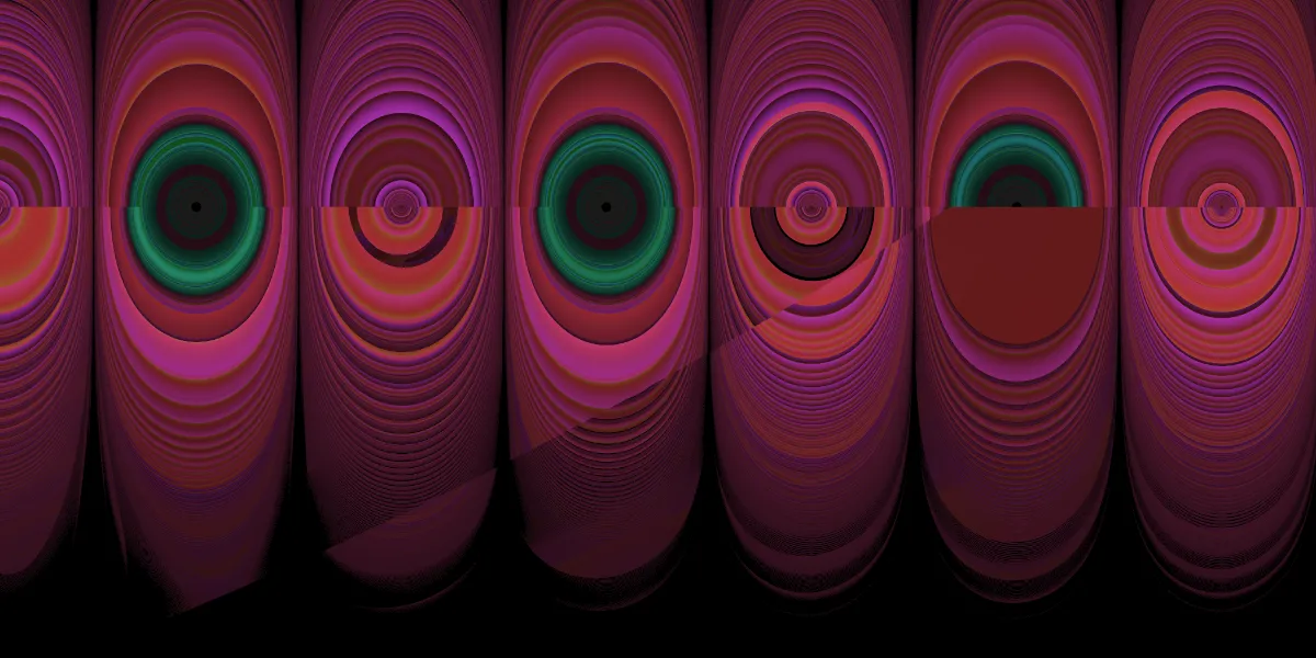 A piece of fractal art produced by FractalPane.