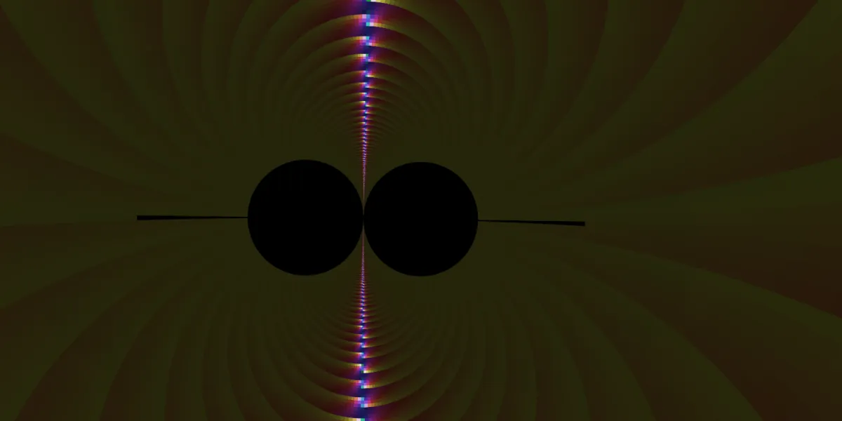 A piece of fractal art produced by FractalPane.