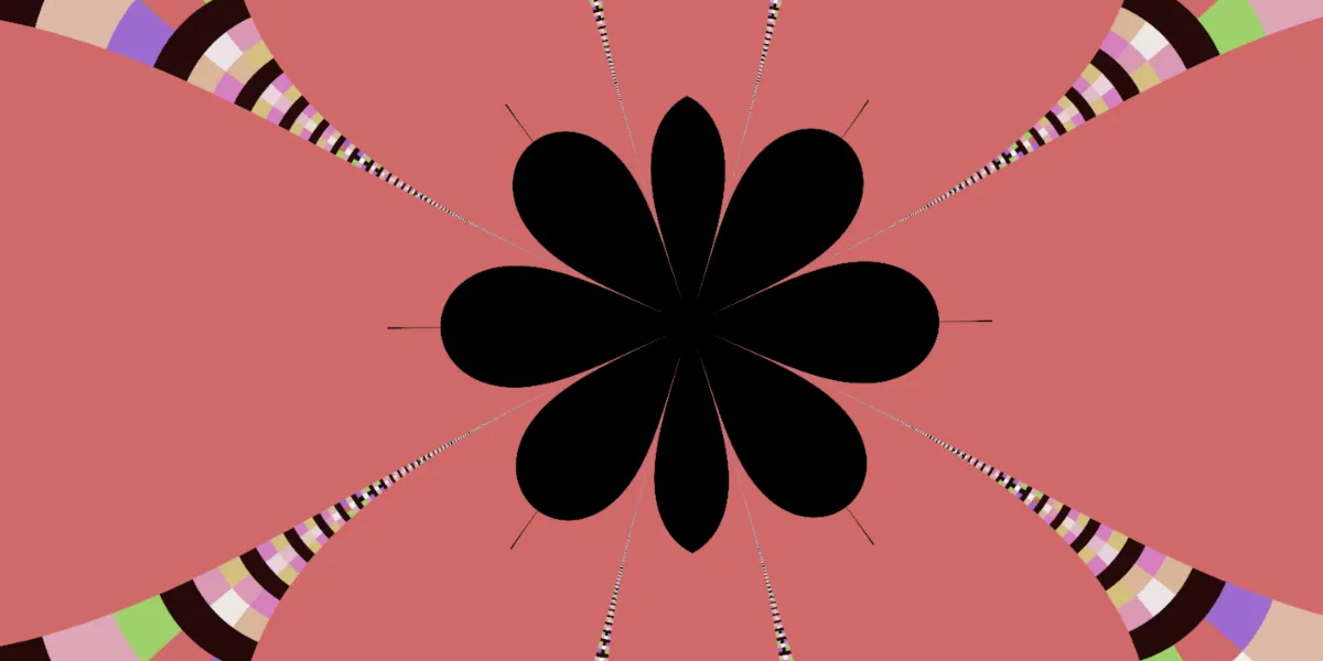 A piece of fractal art produced by FractalPane.