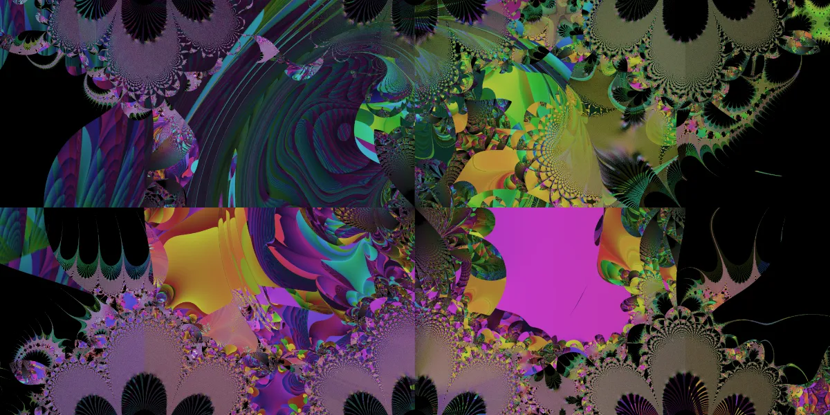 A piece of fractal art produced by FractalPane.