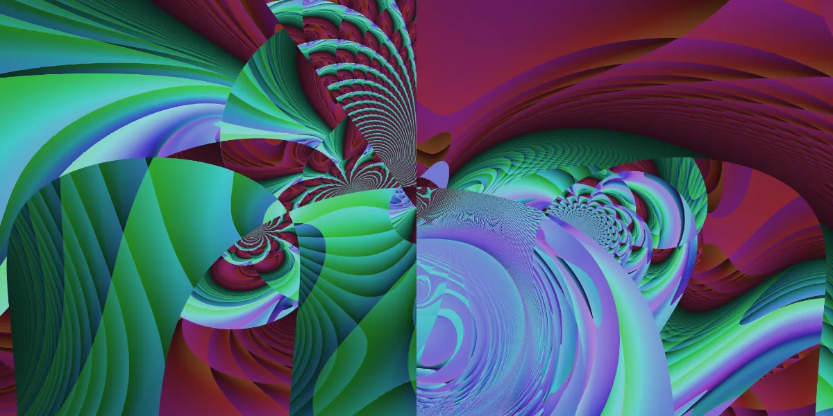 A piece of fractal art produced by FractalPane.