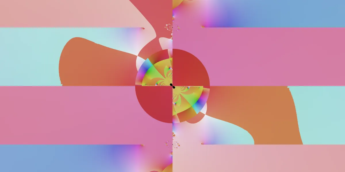 A piece of fractal art produced by FractalPane.