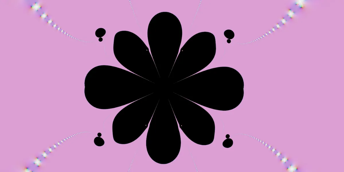A piece of fractal art produced by FractalPane.