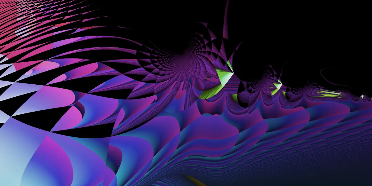 A piece of fractal art produced by FractalPane.