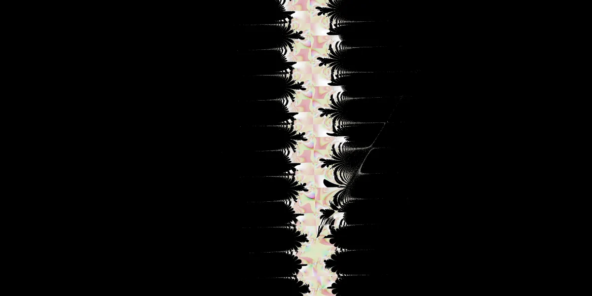 A piece of fractal art produced by FractalPane.
