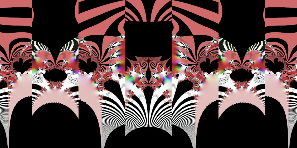 A piece of fractal art produced by FractalPane.