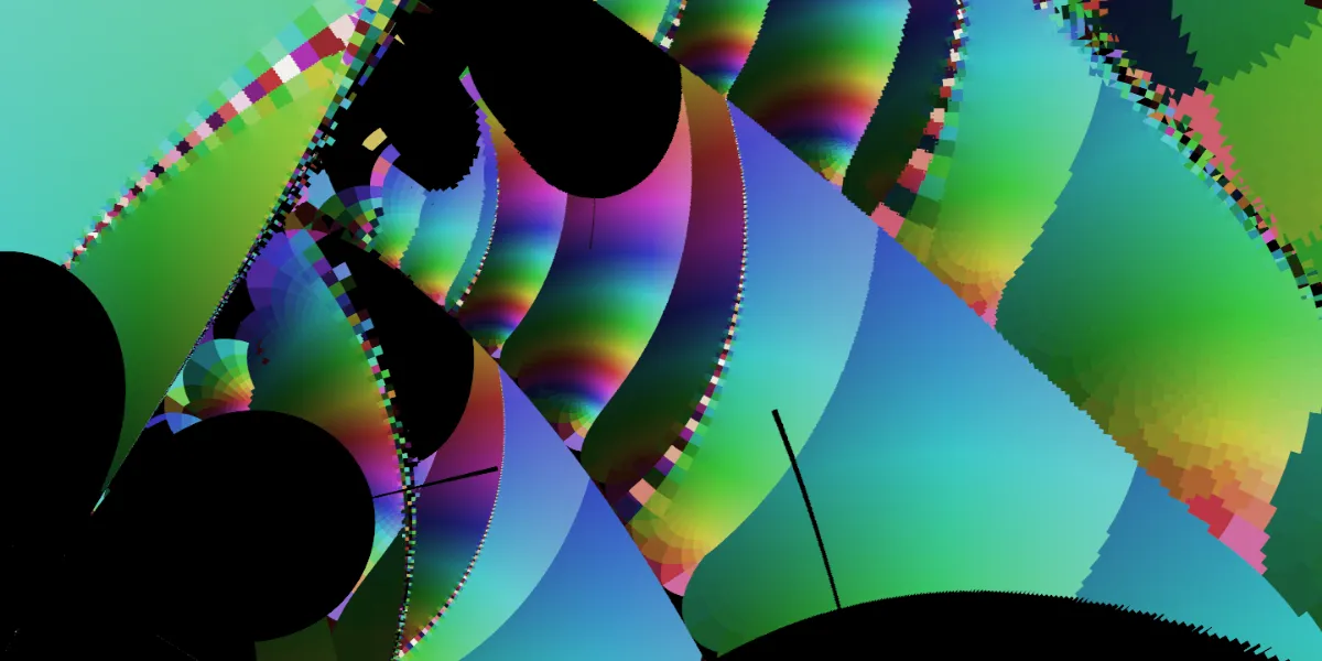 A piece of fractal art produced by FractalPane.