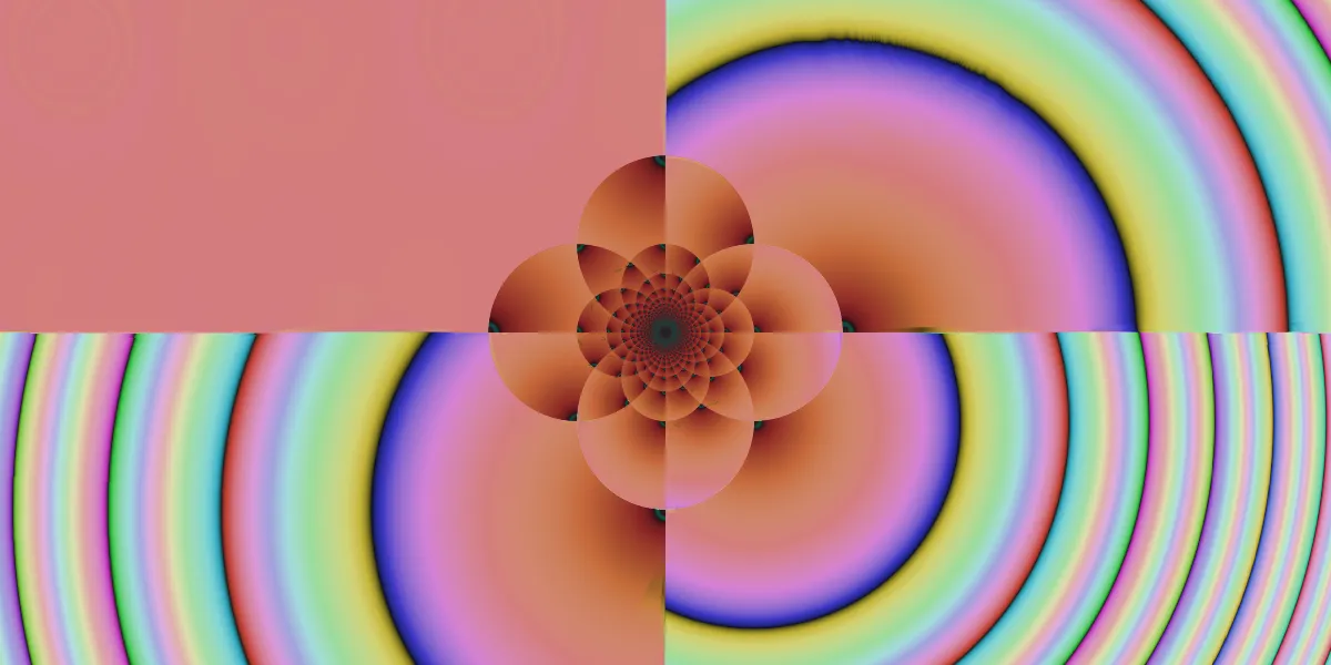A piece of fractal art produced by FractalPane.