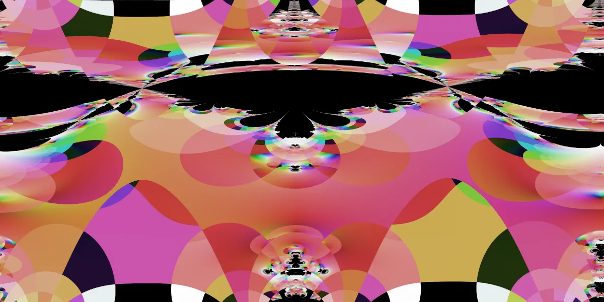 A piece of fractal art produced by FractalPane.